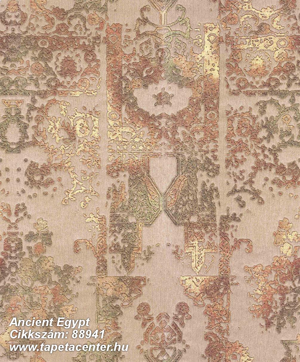 Dekor,különleges felületű,különleges motívumos,textil hatású,arany,bézs-drapp,ezüst,súrolható,papír tapéta 